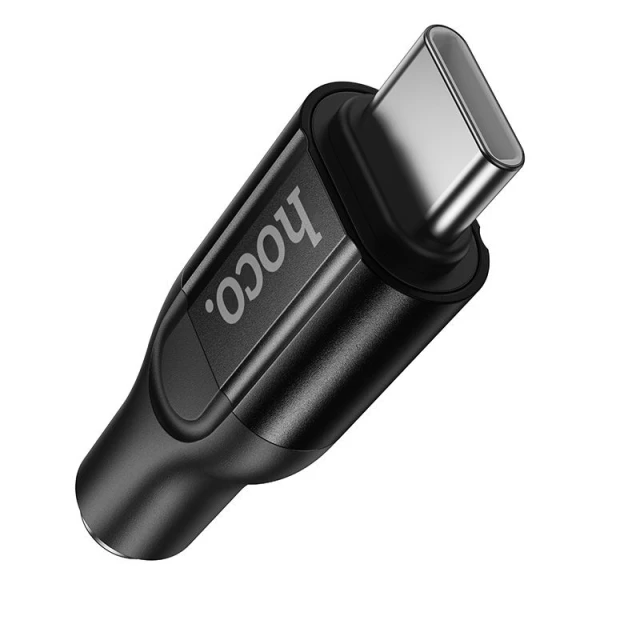 Перехідник Hoco UPA35 MIA USB-C на 3.5mm Black (6942007680318)
