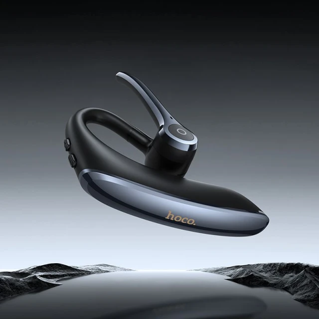 Гарнітура безпровідна моно Hoco E90 Black (6942007680547)