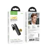 Бездротова моно-гарнітура Hoco E201 (ENC, BT 6.0, 130mAh) Black (6942007680554)