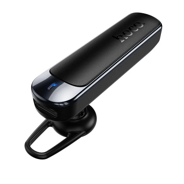 Бездротова моно-гарнітура Hoco E201 (ENC, BT 6.0, 130mAh) Black (6942007680554)