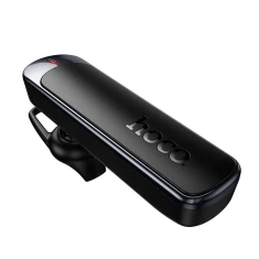 Беспроводная моно-гарнитура Hoco E201 (ENC, BT 6.0, 130mAh) Black (6942007680554)