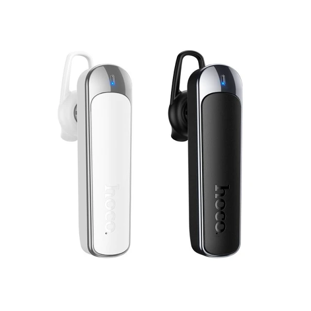 Бездротова моно-гарнітура Hoco E201 (ENC, BT 6.0, 130mAh) Black (6942007680554)