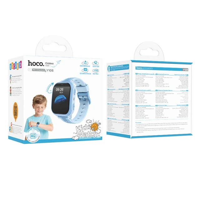 Смарт-годинник Hoco Y108 для дітей 1.69