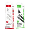 Кабель Hoco X125 USB C to USB C/Lightning Black (6942007681032)