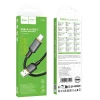 Кабель Hoco X128 Benefit USB A to USB C Black (6942007681094)