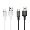 Кабель Hoco X128 Benefit USB A to USB C Black (6942007681094)