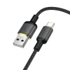 Кабель Hoco X128 Benefit USB A to USB C Black (6942007681094)