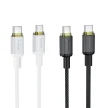 Кабель Hoco X128 Benefit USB C to USB C Black (6942007681117)