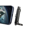 Адаптер Hoco UA47A з підставкою USB C на USB C max 240W Black (6942007681162)
