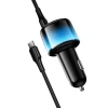 Автомобільний зарядний пристрій Hoco Z69A USB A + 2x USB C QC3.0 PD 37W + кабель USB C до C Black (6942007681575)