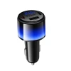 Автозарядка HOCO Z69B USB A + 2x USB C QC3.0 PD 57W Black (6942007681582)