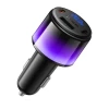 Автозарядка HOCO Z69B USB A + 2x USB C QC3.0 PD 57W Black (6942007681582)