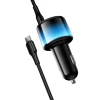 Автозарядка HOCO Z69B USB A + 2x USB C QC3.0 PD 57W + кабель USB C to C Black (6942007681599)