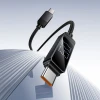 Кабель HOCO U154 Dot Matrix USB C to USB C 3A 60W з дисплеєм 1 м Black (6942007681797)