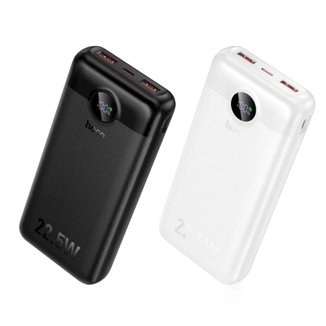 Powerbank Hoco J172A 20000 mAh QC 22.5W + PD 20W LED White (6942007681872)