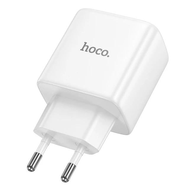 Сетевое зарядное устройство Hoco N83 GaN USB-C PD AVS 60W White (6942007682008)