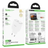 Сетевое зарядное устройство Hoco N83 GaN USB-C PD AVS 60W White (6942007682008)