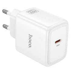 Мережевий зарядний пристрій Hoco N83 GaN USB-C PD AVS 60W White (6942007682008)