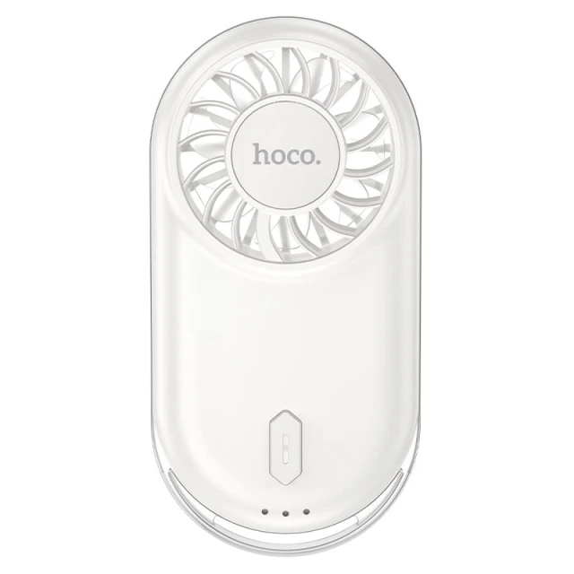 Вентилятор портативний міні HOCO HX611 White (6942007683395)