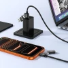 Кабель HOCO 4в1 U155 USB A/USB C к USB C/Lightning 3A 60W 1.2 м Black (6942007683555)