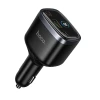 Автомобильное зарядное устройство HOCO Z70 USB A + 2x USB C QC3.0 PD 93W Black (6942007683630)