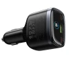 Автомобильное зарядное устройство HOCO Z70 USB A + 2x USB C QC3.0 PD 93W Black (6942007683630)