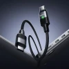 Кабель магнітний HOCO U159 USB C до USB C QC3.0 PD 5A 240W 1.2 м Black (6942007690379)