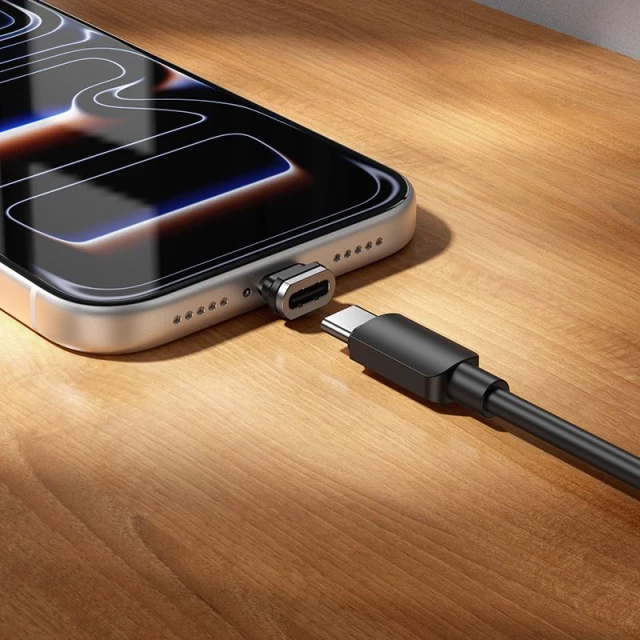 Кабель магнітний HOCO U159 USB C до USB C QC3.0 PD 5A 240W 1.2 м Black (6942007690379)