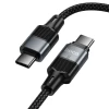 Кабель магнітний HOCO U159 USB C до USB C QC3.0 PD 5A 240W 1.2 м Black (6942007690379)