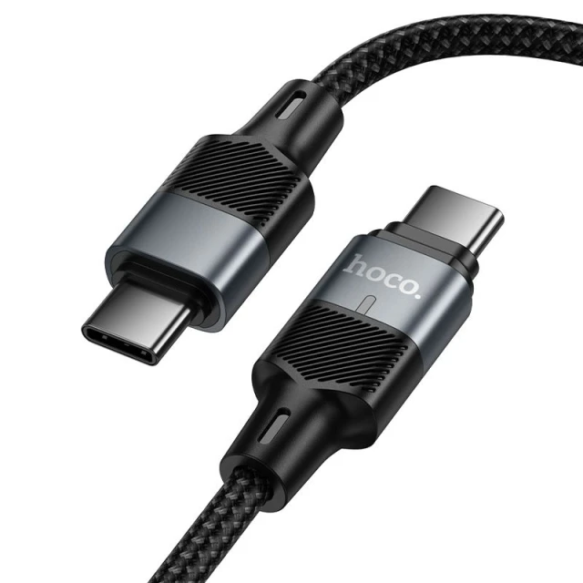 Кабель магнітний HOCO U159 USB C до USB C QC3.0 PD 5A 240W 1.2 м Black (6942007690379)