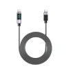 Кабель Orico LDC2C USB-C to USB-C PD 100W с LED дисплеем 480Mb/s 2м 2шт (6942227126467)