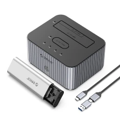 Докуюча станція Orico IT28E-C для 2 дисків з функцією клонування M.2 NVME 2,5