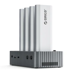 Станція Orico IT48N-C 4x M.2 NVME з функцією клонування Gray (6942227137562)