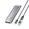 Бокс диску Orico AXM2F-V1 M.2 NGFF USB-C 5Gb/s Gray (6942227137715)