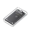 Карман для диска Orico TC10-MS MSATA USB-C 3.2 5Gb/s Transparent (6942227137777)
