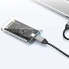 Карман для диска Orico TC10-MS MSATA USB-C 3.2 5Gb/s Transparent (6942227137777)