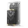 Карман для диска Orico TC10-MS MSATA USB-C 3.2 5Gb/s Transparent (6942227137777)