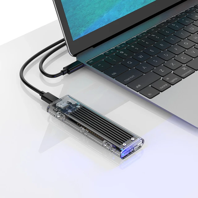 Зовнішня кишеня Orico TCM2-C3 M.2 NVMe USB-C 10Gb/s Black