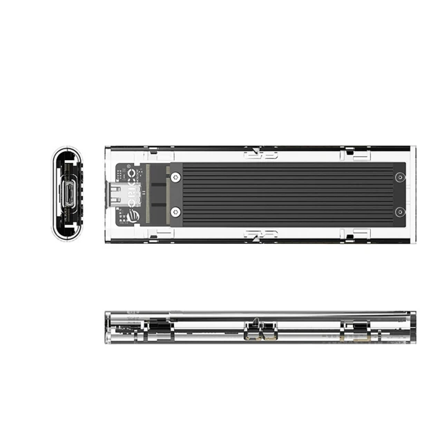Зовнішня кишеня Orico TCM2-C3 M.2 NVMe USB-C 10Gb/s Black