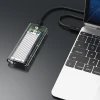 Кишеня дискова Orico TCM2-C3 M.2 NVMe USB-C 10Gb/s Gray (6942227137814)