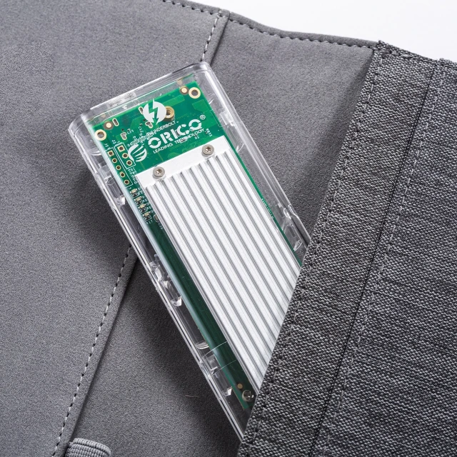 Кишеня дискова Orico TCM2-C3 M.2 NVMe USB-C 10Gb/s Gray (6942227137814)