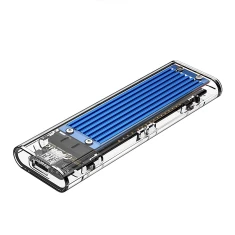 Зовнішній корпус M.2 NVME Orico TCM2-C3 USB-C 10Gb/s Blue (6942227137821)