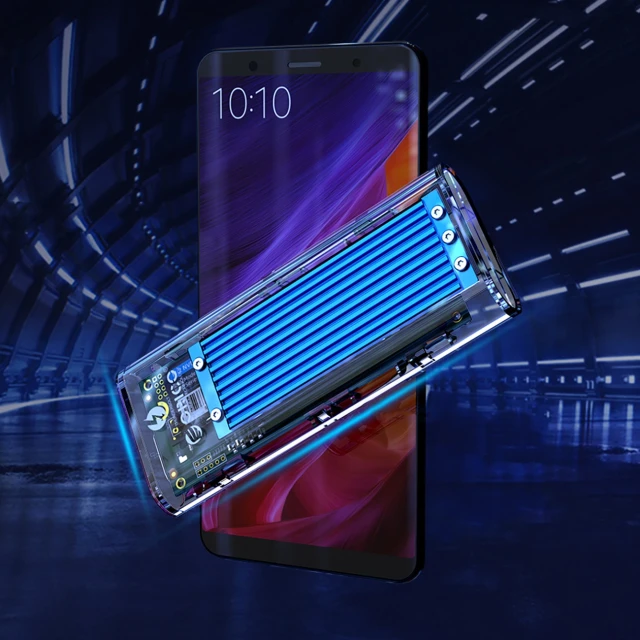 Зовнішній корпус M.2 NVME Orico TCM2-C3 USB-C 10Gb/s Blue (6942227137821)
