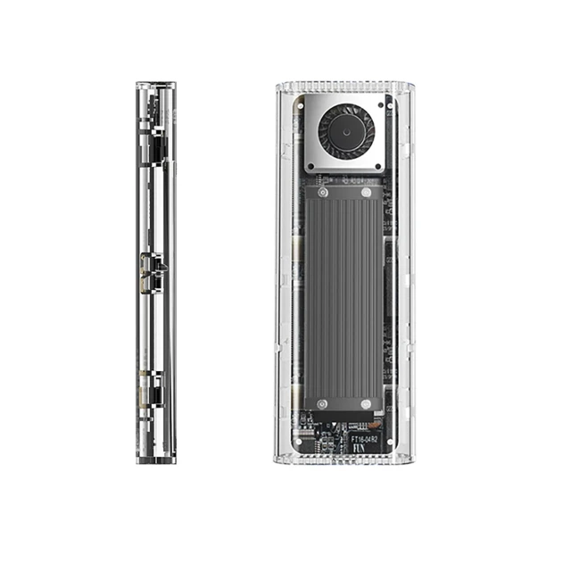 Кишеня для диска Orico TCM2-G20 M.2 NVME USB-C 3.2 20Gbps Silver (6942227137883)