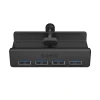 Хаб Orico MH4PU 4xUSB-A 3.0 настільний Black (6942227137975)