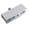 Hub Orico MH5PMM USB-C / 2x USB-A 3.0 + SD&TF + 3,5mm Audio Silver (6942227137999)
