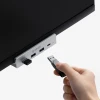 Hub Orico MH4PC монтируемый на зажим USB-C 3xUSB-A 3.0 1xUSB-C 3.0 Silver (6942227138002)