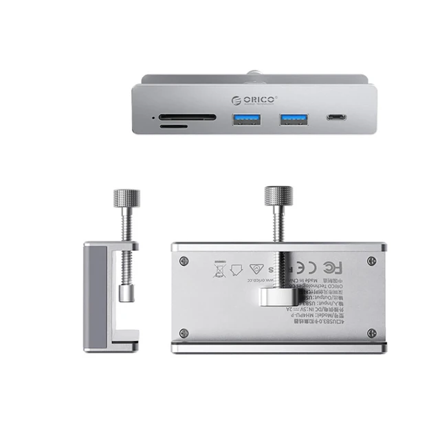 USB-Hub Orico MH5PC USB-C/2xUSB-A 3.2 + 1xUSB-C 3.2 + SD&TF Reader (6942227138019)