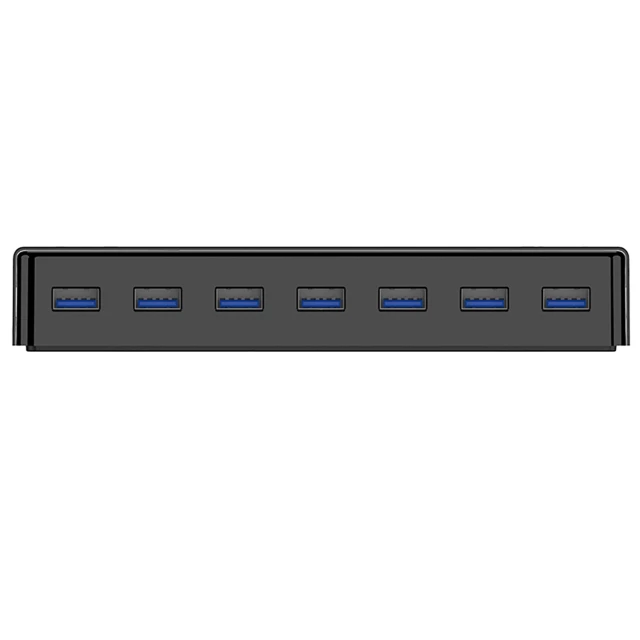 USB Hub Orico H7928-U3-V1 7x USB-A 3.0 Black (6942227138026)