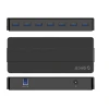 USB Hub Orico H7928-U3-V1 7x USB-A 3.0 Black (6942227138026)